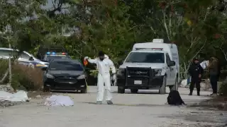 Servicios Periciales de la FGE Quintana Roo trasladó los restos humanos que se registraron durante la 'ola' de violencia del 26 de mayo del 2022