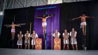El Viacrucis del Cristo Rey en Mérida tuvo gran afluencia de personas