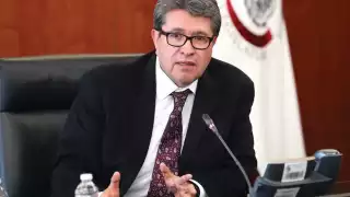 Ricardo Monreal Ávila, líder de Morena en el Senado, viajó a Veracruz para visitar el penal de Pacho Viejo, lugar donde permanece recluido José Manuel del Río Virgen