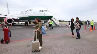 Aterrizó en territorio quintanarroense proveniente del AIFA