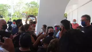 El funcionamiento de esta casilla inició con más de 45 minutos de retraso