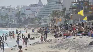 La mayor parte del turismo presente fue nacional, lo que permitió registrar reservaciones que rondaron el 80 por ciento durante el fin de semana largo