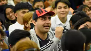 Un estudiante de nombre Luis fue el primer “valiente” en reclamar