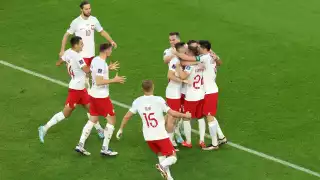 Lewandowski logró anotar su primer gol en Qatar 2022