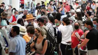 Sectur detalló que el aeropuerto de Cancún es la vía de llegada principal del turismo extranjero, al ser un recinto aéreo con mayor tráfico de vuelos