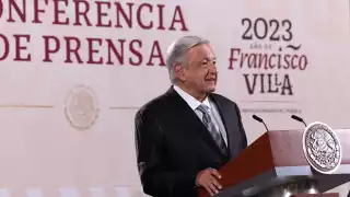 Presidente AMLO en conferencia de prensa