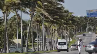 Ráfagas de viento provocaron percances en Cancún