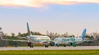Los vuelos de Frontier formaban parte de los 507 vuelos programados para este 24 de septiembre en el aeropuerto de Cancún