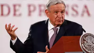 Presidente AMLO en conferencia de prensa