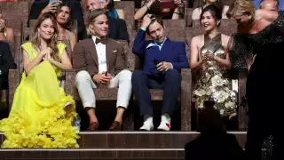 Chris Pine aparece con look distinto en el Festival Internacional de Cine de Venecia