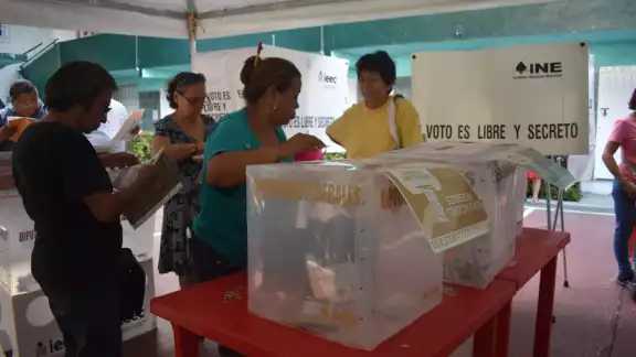 De acuerdo con el documento “Estudio muestral sobre la participación ciudadana en las elecciones federales de 2018”, elaborado por el INE, Campeche fue el cuarto estado con mayor porcentaje de votantes De acuerdo con el documento “Estudio muestral sobre la participación ciudadana en las elecciones federales de 2018”, elaborado por el INE, Campeche fue el cuarto estado con mayor porcentaje de votantes