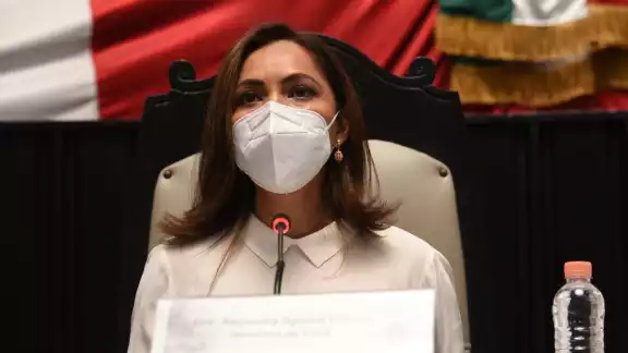 La funcionaria destacó un supuesto fortalecimiento en la infraestructura, equipamiento y recurso humano La funcionaria destacó un supuesto fortalecimiento en la infraestructura, equipamiento y recurso humano