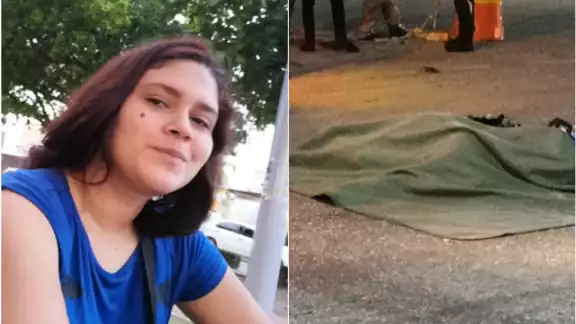 La mujer perdió la vida de forma instantánea La mujer perdió la vida de forma instantánea