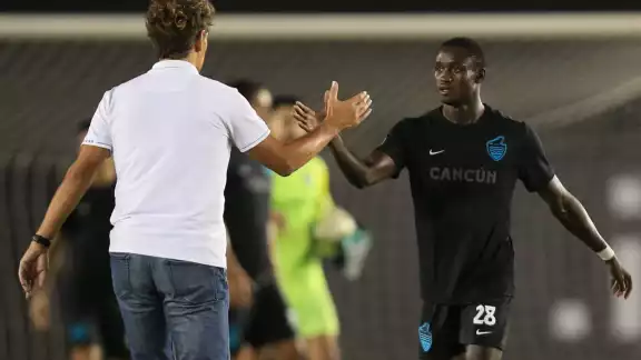 El marcador final quedó 3 - 2 favor Cancún FC El marcador final quedó 3 - 2 favor Cancún FC