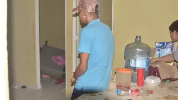 El hombre no pudo ser arrestado