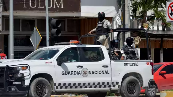 La Guardia Nacional realiza patrullajes en las principales avenidas y en la Zona Turística de Tulum