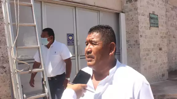 Felipe Gómez López, Secretario del Sindicato Nacional de Trabajadores de la Secretaría de Cultura en el Estado, indicó que son 72 trabajadores afectados por falta de material para laborar