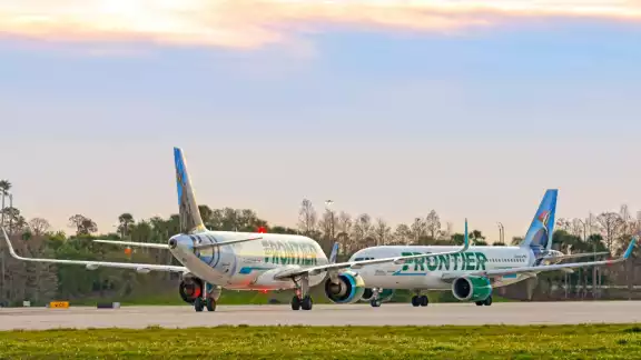 Los vuelos de Frontier formaban parte de los 507 vuelos programados para este 24 de septiembre en el aeropuerto de Cancún Los vuelos de Frontier formaban parte de los 507 vuelos programados para este 24 de septiembre en el aeropuerto de Cancún
