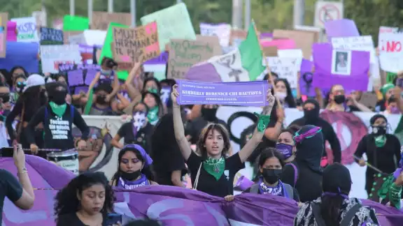 Las feministas en Cancún revelaron que esperan respuesta de Mara Lezama, Gobernadora Electa de Quintana Roo, para una reunión Las feministas en Cancún revelaron que esperan respuesta de Mara Lezama, Gobernadora Electa de Quintana Roo, para una reunión