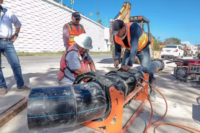 Los trabajos de interconexión de la CAPA afectaron a colonias populares desde las 8:00 horas