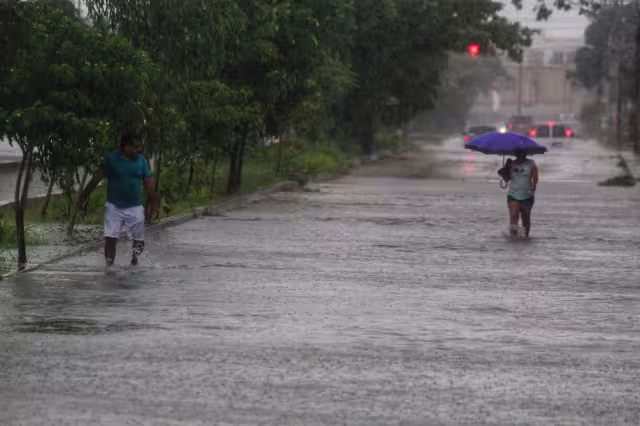 Se esperan lluvias fuertes este sábado
