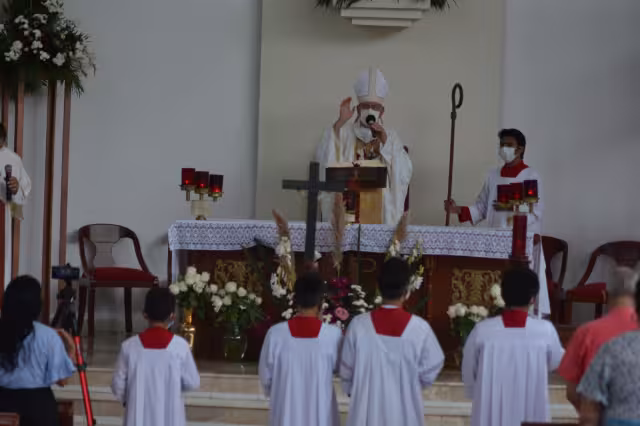 El obispo Pedro Elizondo Cárdenas se refirió en su homilía a los últimos hechos de violencia suscitados en Cancún.