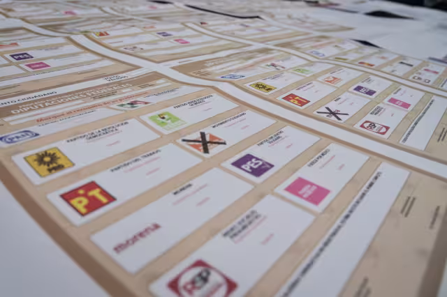 Boleta para las elecciones 2021