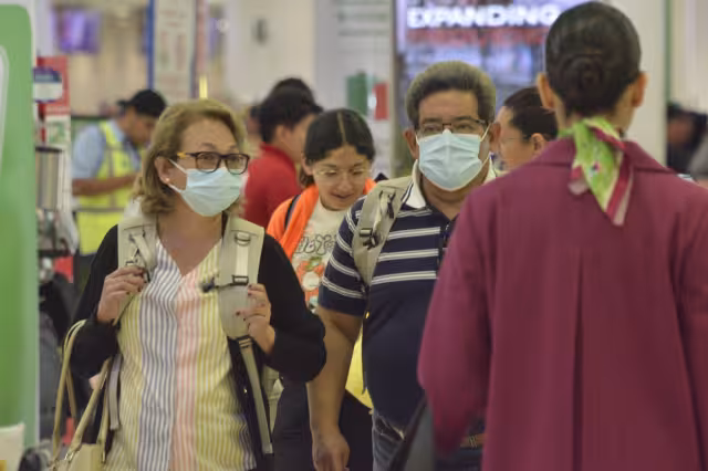Empleados del Aeródromo andan con la protección algo que no se observaba desde la alerta sanitaria Covid-19