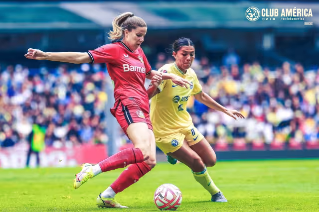 América doblega por la minima al Bayer Leverkusen de Alemania