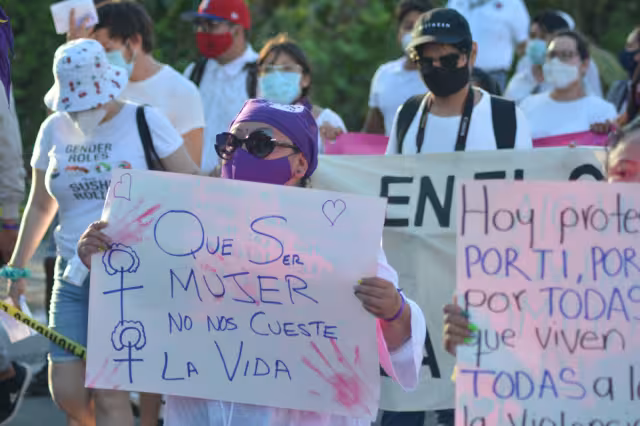 Las mujeres en Quintana Roo viven con miedo