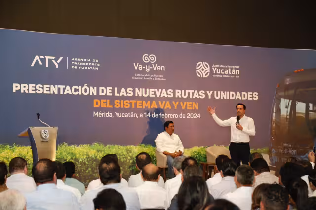 Serán varias rutas de camiones de Mérida que se integrarán al Va y Ven