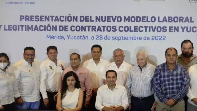 En una reunión con el gobernador del Estado, Mauricio Vila Dosal, la funcionaria dijo que con este modelo implementará “una nueva realidad para acceder a la justicia