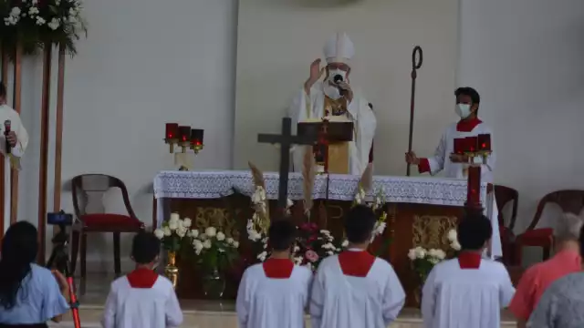 El obispo Pedro Elizondo Cárdenas se refirió en su homilía a los últimos hechos de violencia suscitados en Cancún.