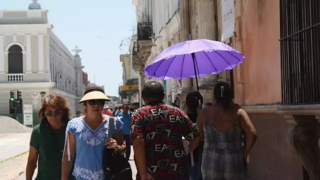 Se esperan altas temperaturas este sábado en Mérida