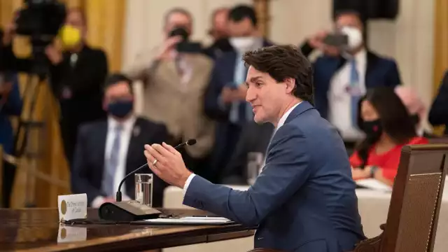 Justin Trudeau deseo una pronta recuperación en la publicación de Twitter. Foto: EFE