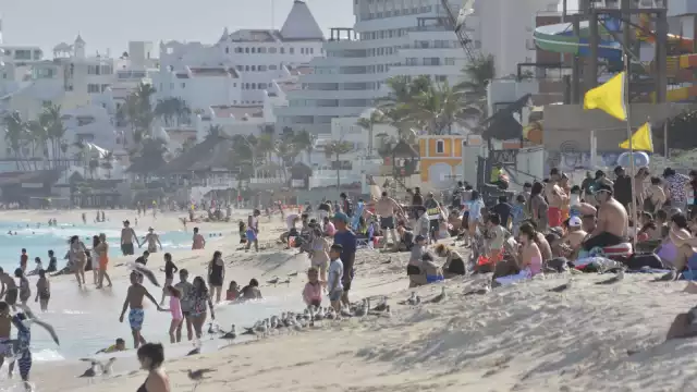 La mayor parte del turismo presente fue nacional, lo que permitió registrar reservaciones que rondaron el 80 por ciento durante el fin de semana largo