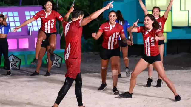 Exatlón México tuvo un gran enfrentamiento entre rojos y azules este miércoles