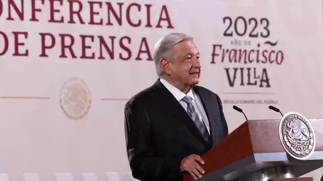 Presidente AMLO en conferencia de prensa