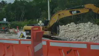 En lo que es el Tramo 5 de lo que será el Tren Maya ya comienza a haber más brigadistas para ayudar a espeleólogos