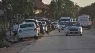 Esta vía, de 9 kilómetros de largo, que abarca desde el Parque Nacional de Tulum hasta el famoso arco maya
