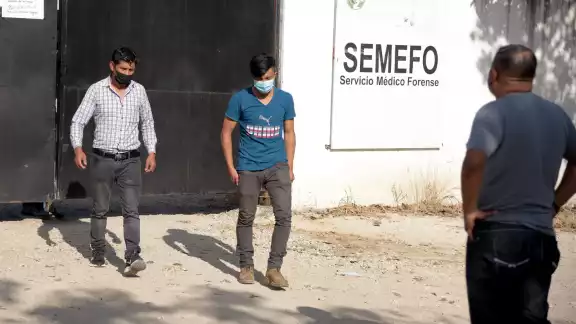 56 migrantes perdieron la vida cuando viajaban en un tráiler rumbo a Estados Unidos. Foto: EFE 56 migrantes perdieron la vida cuando viajaban en un tráiler rumbo a Estados Unidos. Foto: EFE