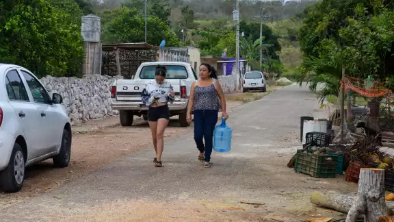 La bomba de la localidad dejó de funcionar por falta de mantenimiento La bomba de la localidad dejó de funcionar por falta de mantenimiento