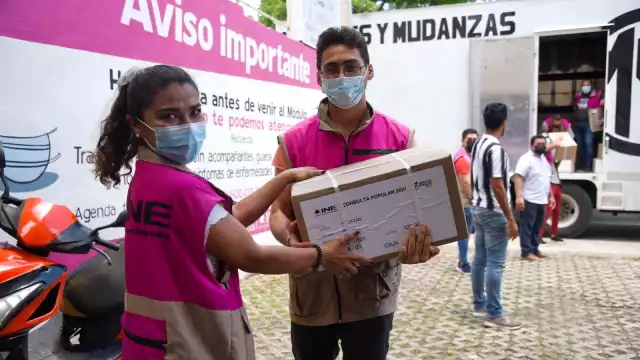 El INE habilitará una página de internet para que los ciudadanos ubiquen su mesa para votar en la Consulta Popular.