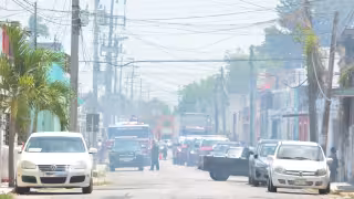 Terreno de La Plancha de Mérida se incendia durante los trabajos de mantenimiento