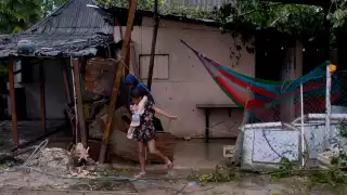 Los habitantes de las colonias irregulares no quisieron abandonar sus casas por miedo al robo de sus pertenencias
