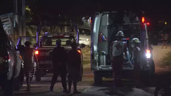 Las mujeres fueron llevadas al Hospital General de Cancún para ser atendidas tras ser baleadas en distintos puntos de la ciudad