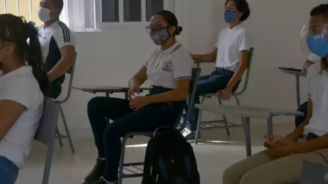 Aunque ya se está en la segunda fase del Semáforo Verde en el Estado, el aforo de las escuelas se mantendrá en 30%