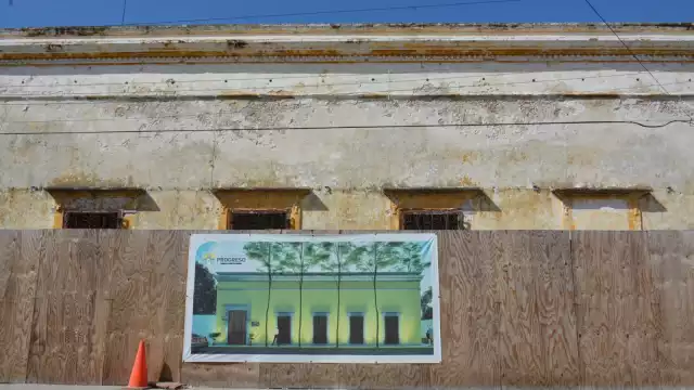 En noviembre del año pasado, se decretó la detención de los trabajos en el Casino del puerto, esto como medida precautoria, pero hasta la fecha las obras continúan