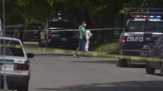 Al retirar las colchas en las que había sido envuelto este cadáver