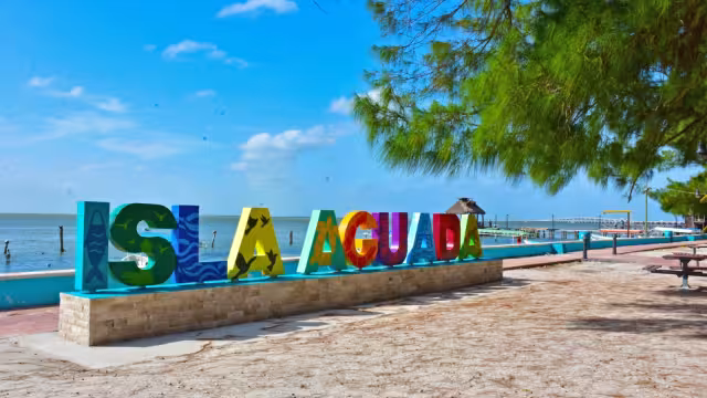 Isla Aguada se caracteriza por su avistamiento de delfines nariz de botella